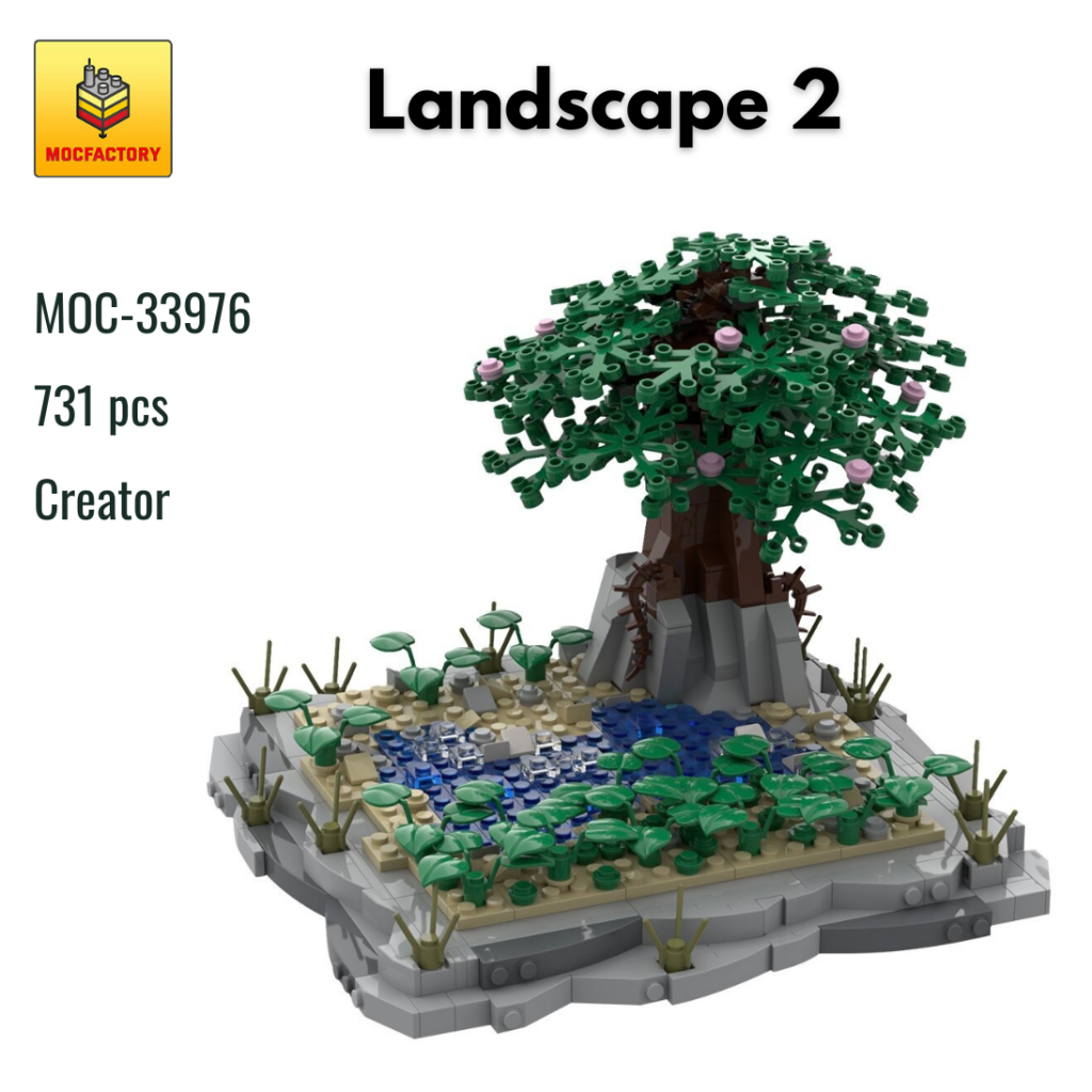 MOC-33976 Landscape 2 With 731 Pieces