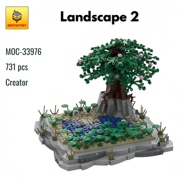 MOC 33976 Creator Landscape 2 MOC FACTORY - MOULD KING