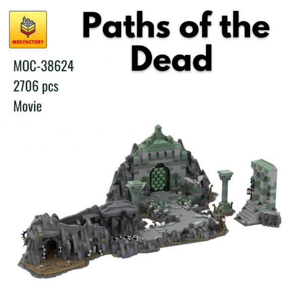 MOC 38624 Movie Paths of the Dead MOC FACTORY - MOULD KING