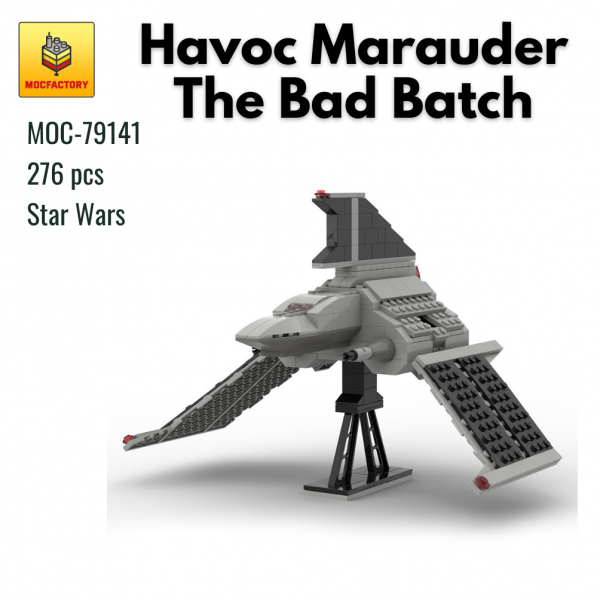 MOC 79141 Star Wars Havoc Marauder The Bad Batch MOC FACTORY - MOULD KING