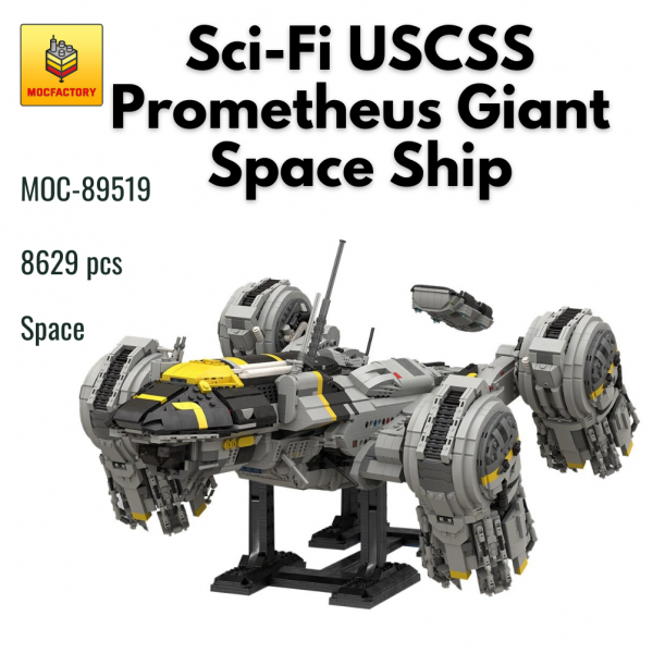 MOC 89519 Space Sci Fi USCSS Prometheus Giant Space Ship MOC FACTORY - MOULD KING