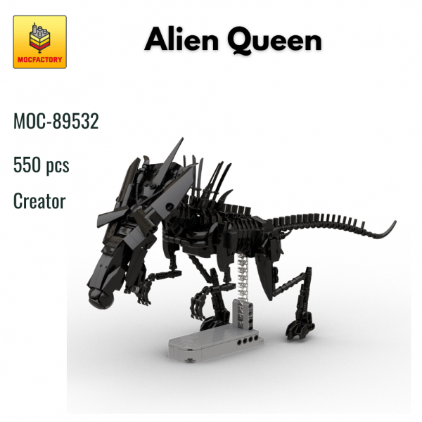 MOC 89532 Creator Alien Queen MOC FACTORY - MOULD KING