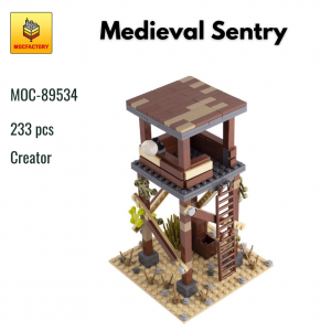 MOC 89534 Creator Medieval Sentry MOC FACTORY - MOULD KING
