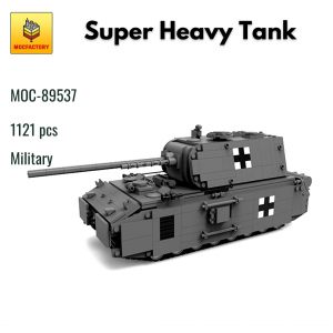MOC 89537 Military Super Heavy Tank MOC FACTORY - MOULD KING