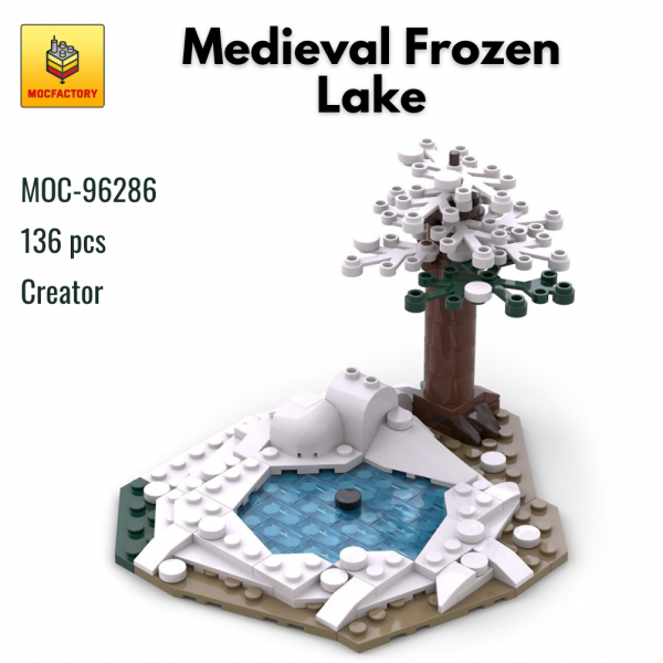 MOC 96286 Creator Medieval Frozen Lake MOC FACTORY - MOULD KING