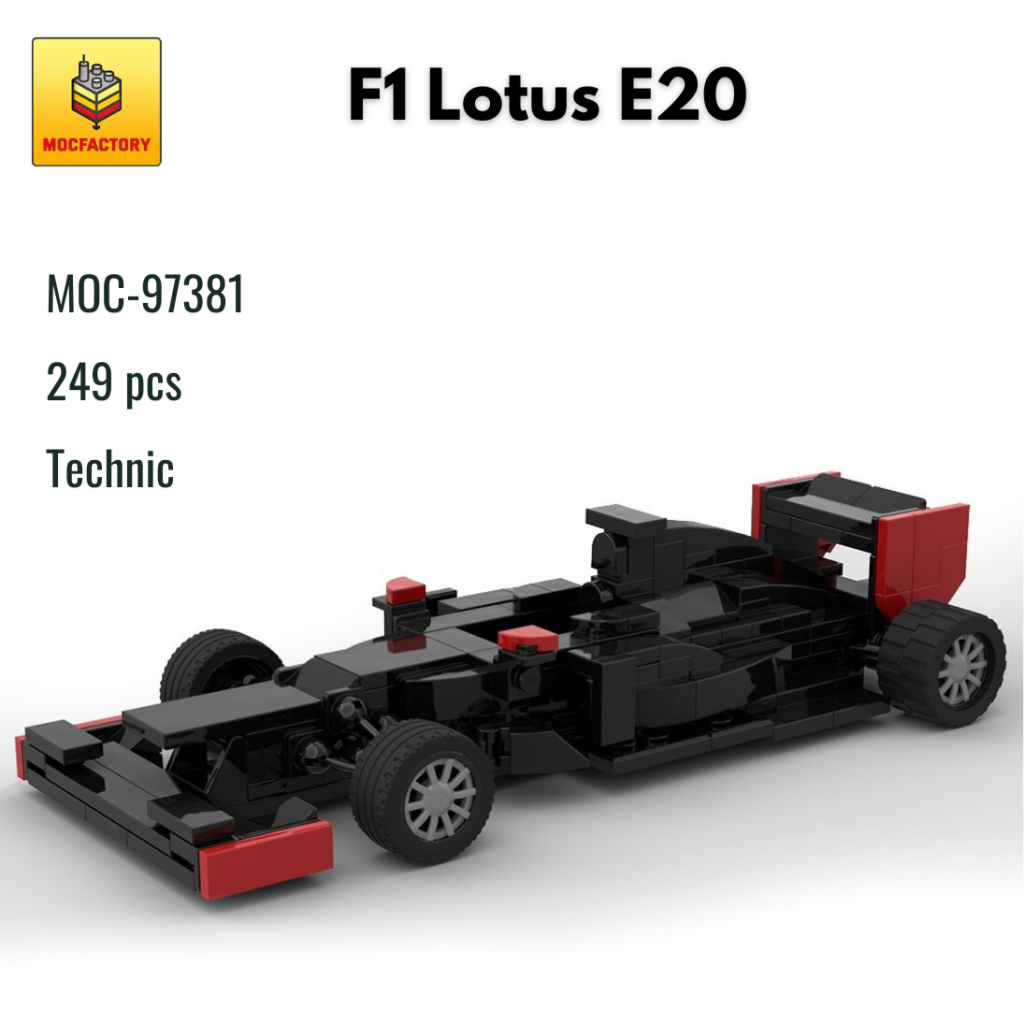 MOC-97381 F1 Lotus E20 With 249 Pieces
