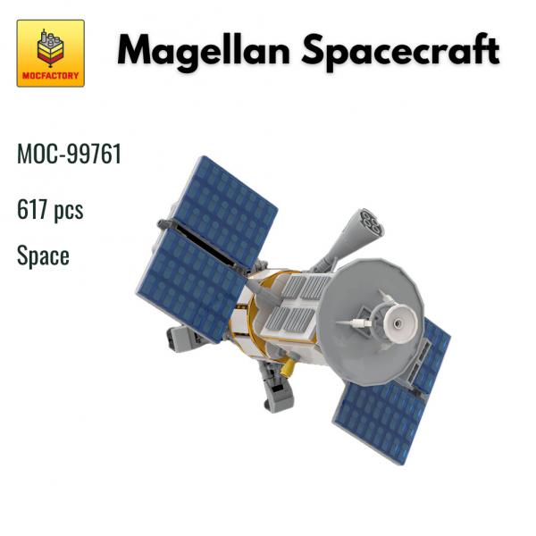 MOC 99761 Space Magellan Spacecraft MOC FACTORY - MOULD KING