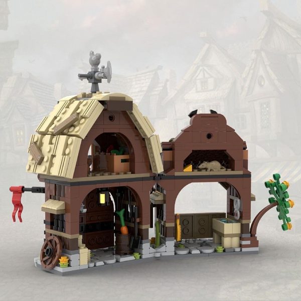 Medieval Barn And Stable MOC 114761 3 - MOULD KING