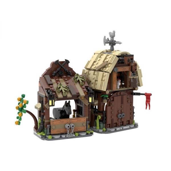 Medieval Barn And Stable MOC 114761 6 - MOULD KING