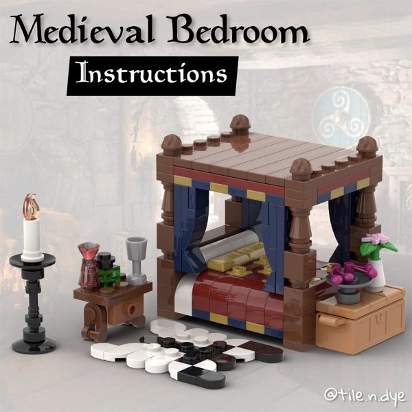 Medieval Bedroom MOC 119624 2 - MOULD KING