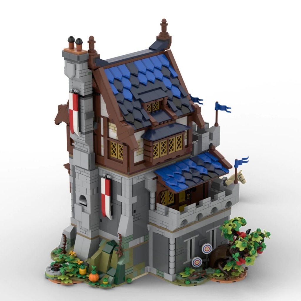 MOC-118869 Medieval Castle Fortress With 3151 Pieces