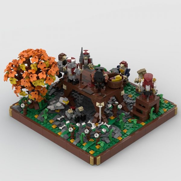 Medieval Execution Of Two Robber Knights MOC 109831 1 - MOULD KING