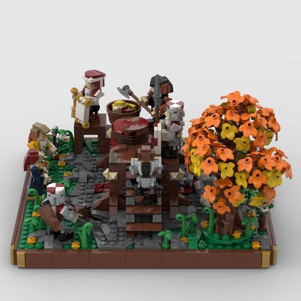 Medieval Execution Of Two Robber Knights MOC 109831 3 - MOULD KING