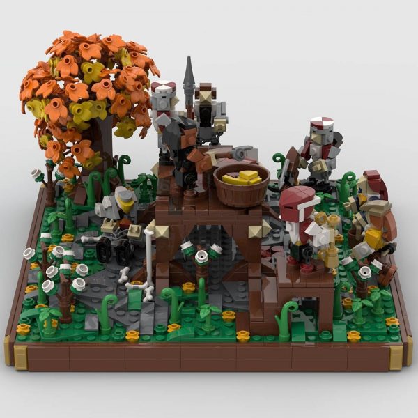 Medieval Execution Of Two Robber Knights MOC 109831 5 - MOULD KING