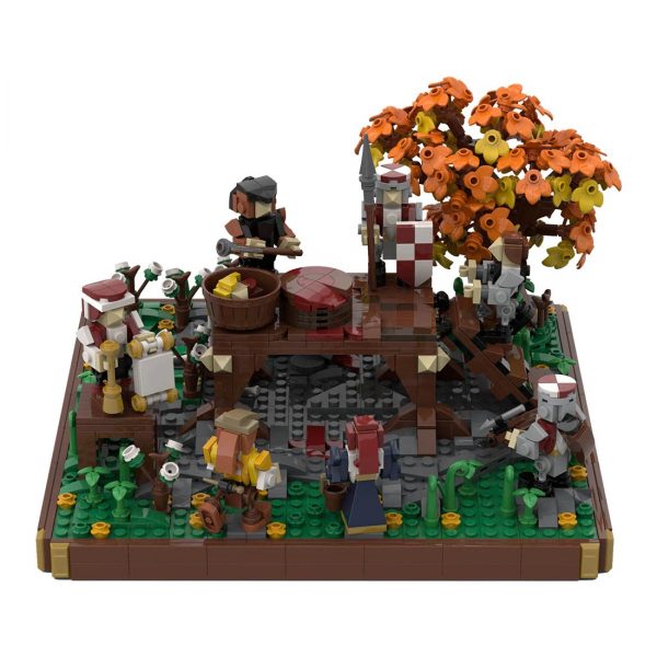 Medieval Execution Of Two Robber Knights MOC 109831 6 - MOULD KING
