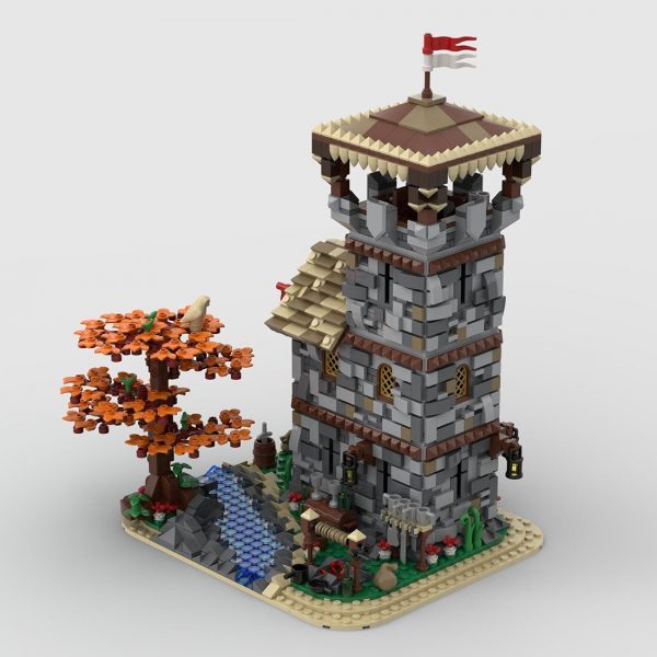 Medieval Guard House by the River Version 2.0 MOC 106523 4 - MOULD KING