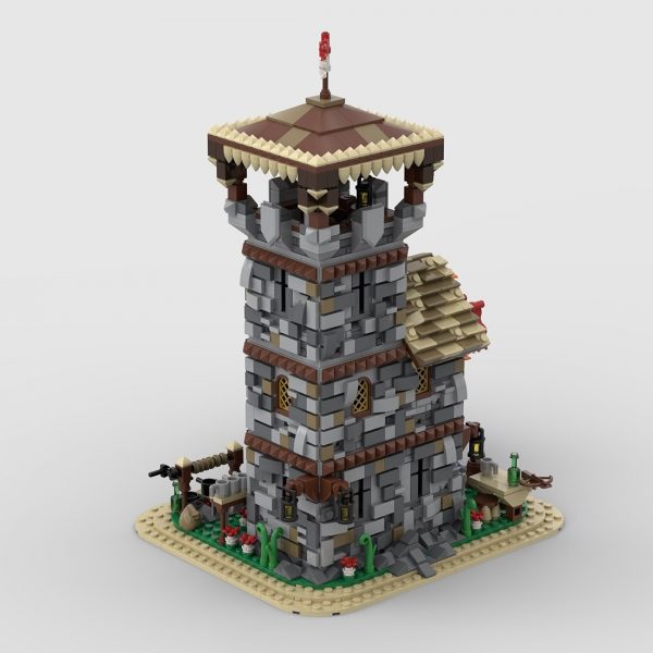 Medieval Guard House by the River Version 2.0 MOC 106523 5 - MOULD KING
