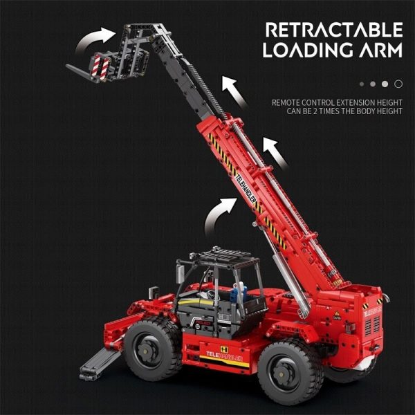 Reobrix 22020 RC Telescopic Arm Forklift 8 - MOULD KING