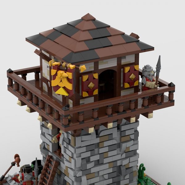 Roman Limes Watchtower MOC 111759 4 - MOULD KING
