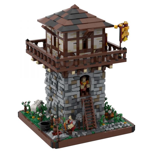 Roman Limes Watchtower MOC 111759 6 - MOULD KING