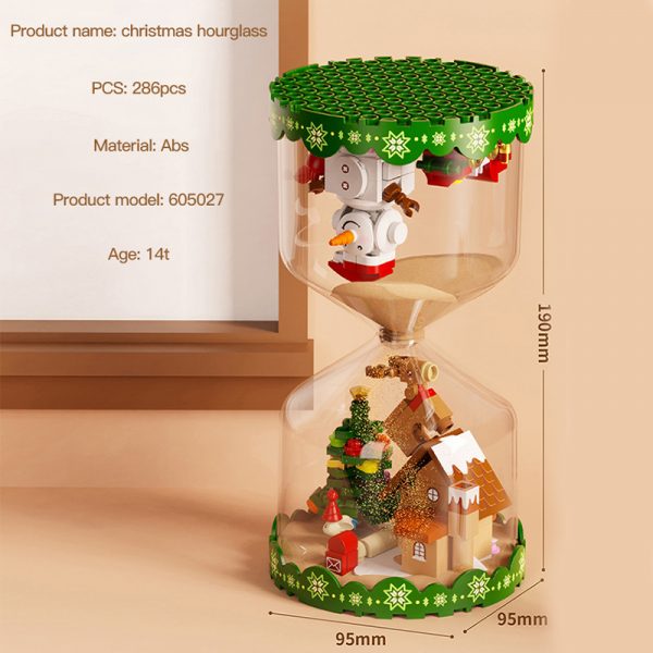 SEMBO 605027 Creator Christmas Toys Christmas Hourglass 4 - MOULD KING