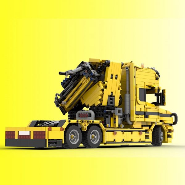 Scania T164 Tractor Crane Truck MOC 126132 3 - MOULD KING