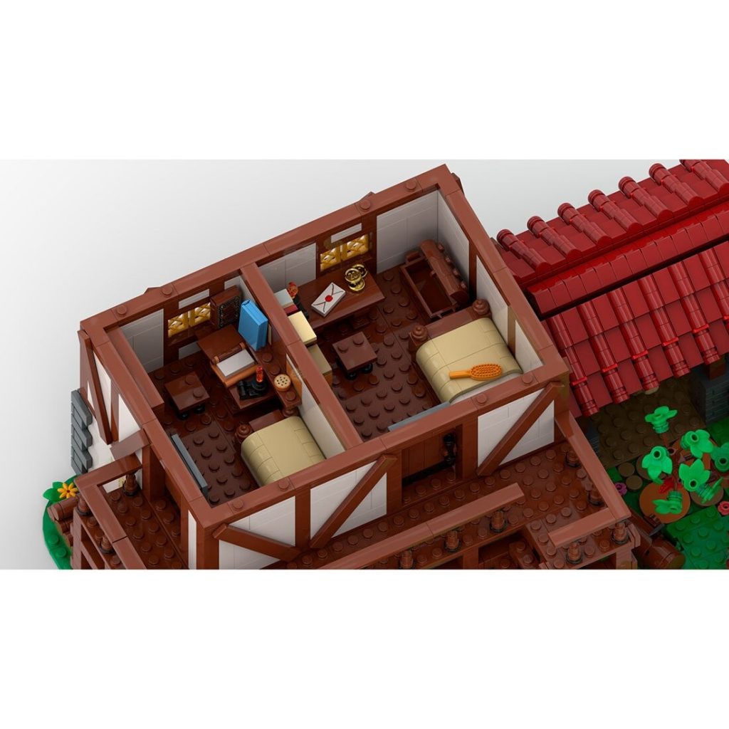 MOC-112151 Spice & Wolf: Nyohhira Village With 2859 Pieces
