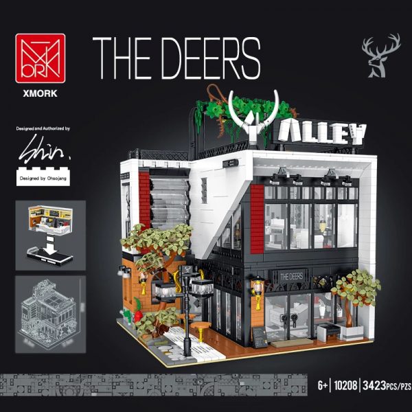 The Deers Bubble Tea Shop The Alley Mork 10208 10 - MOULD KING