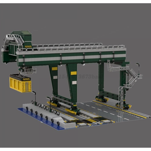 Train Container Crane MOC 72094 3 - MOULD KING