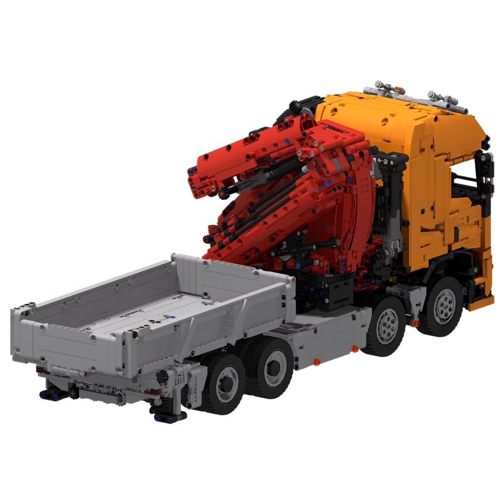 MOC-118230 Volvo FH16 750 8×6 With Crane With 4351PCS