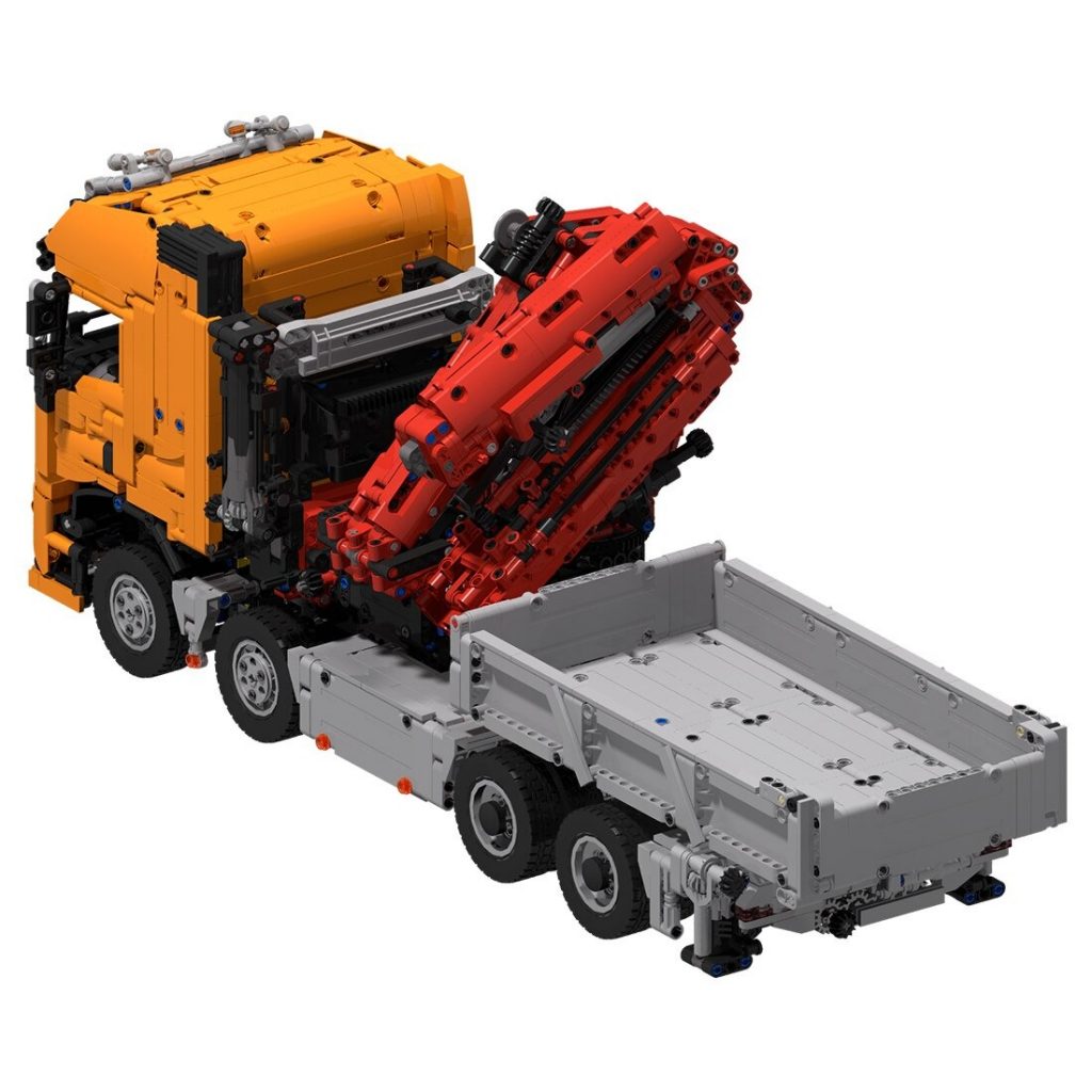 MOC-118230 Volvo FH16 750 8×6 With Crane With 4351PCS