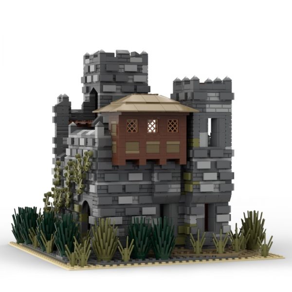 authorized medieval blockhouse ruins mod main 2 - MOULD KING