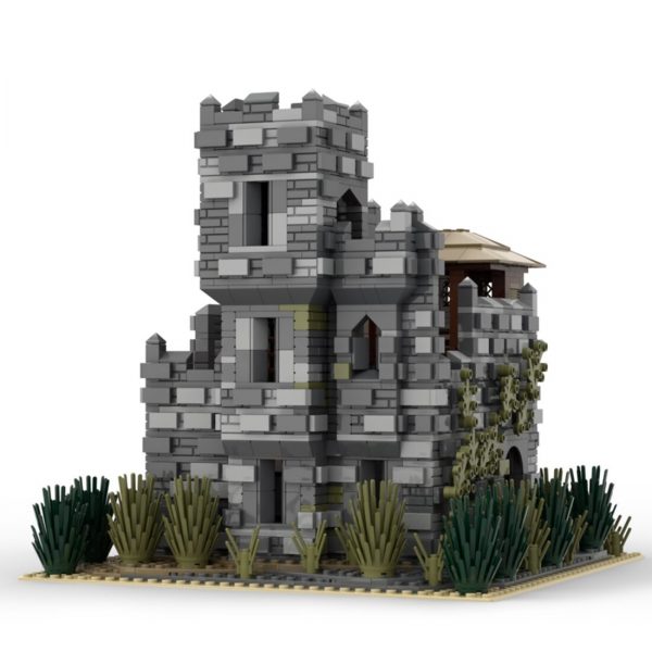 authorized medieval blockhouse ruins mod main 3 - MOULD KING