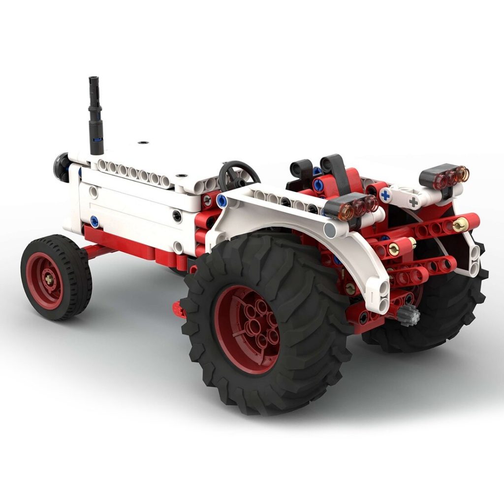 MOC-104534 Old Tractor With 258 Pieces