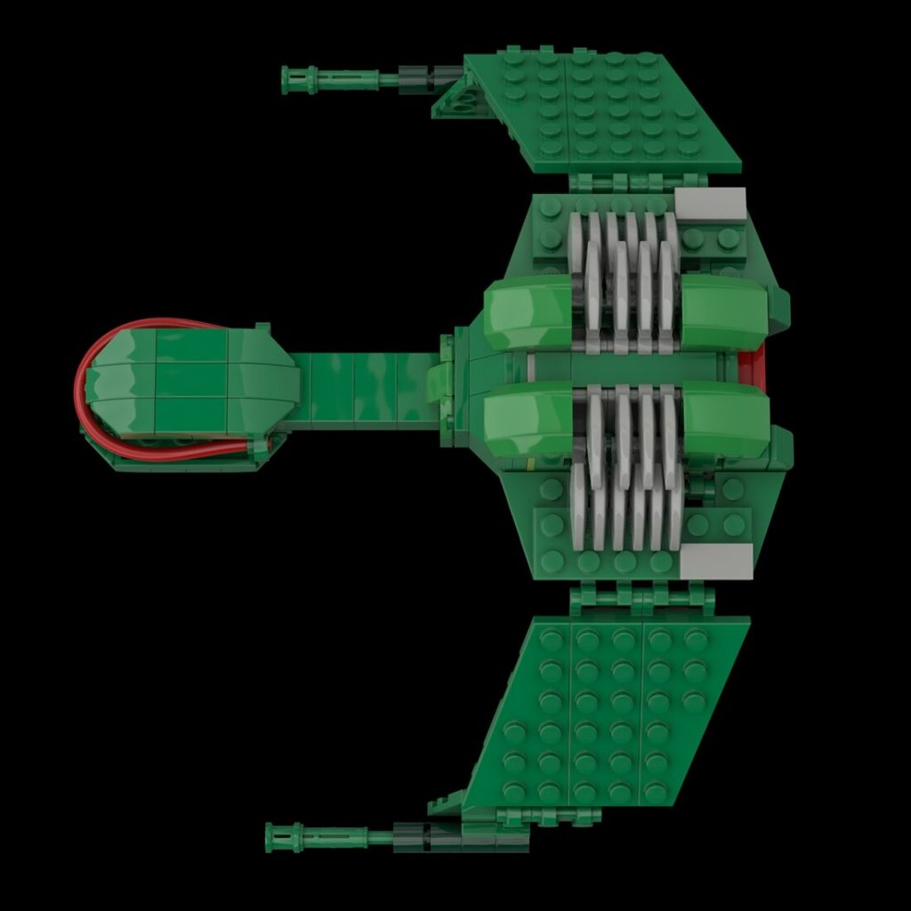 MOC-112630 Klingon Bird of Prey With 220 Pieces