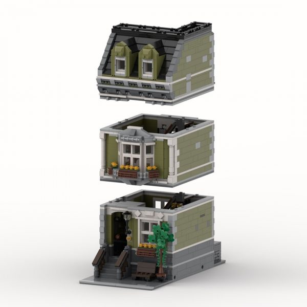 authorized moc 119122 old english town h main 3 - MOULD KING