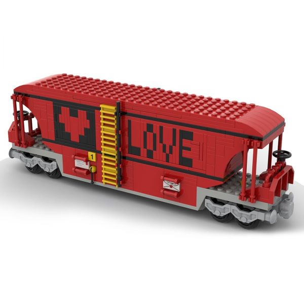 authorized moc 120175 valentines day tr main 4 - MOULD KING