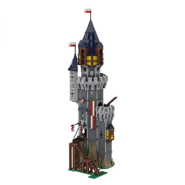 authorized moc 123471 medieval black fal main 0 - MOULD KING