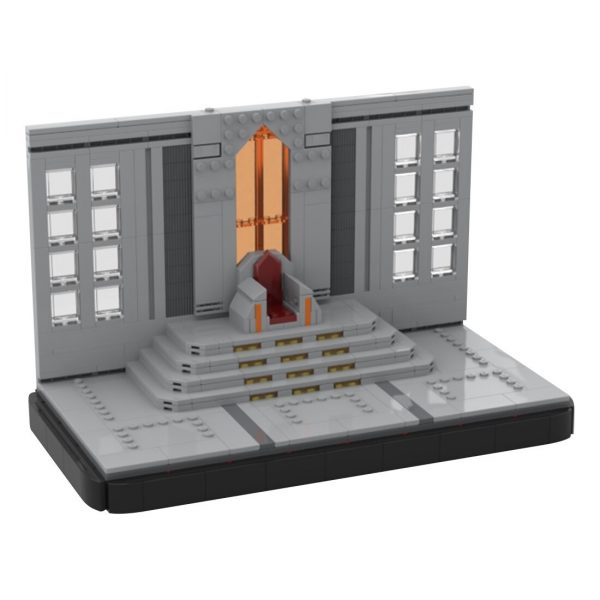 authorized moc 124631 film throne model main 0 - MOULD KING