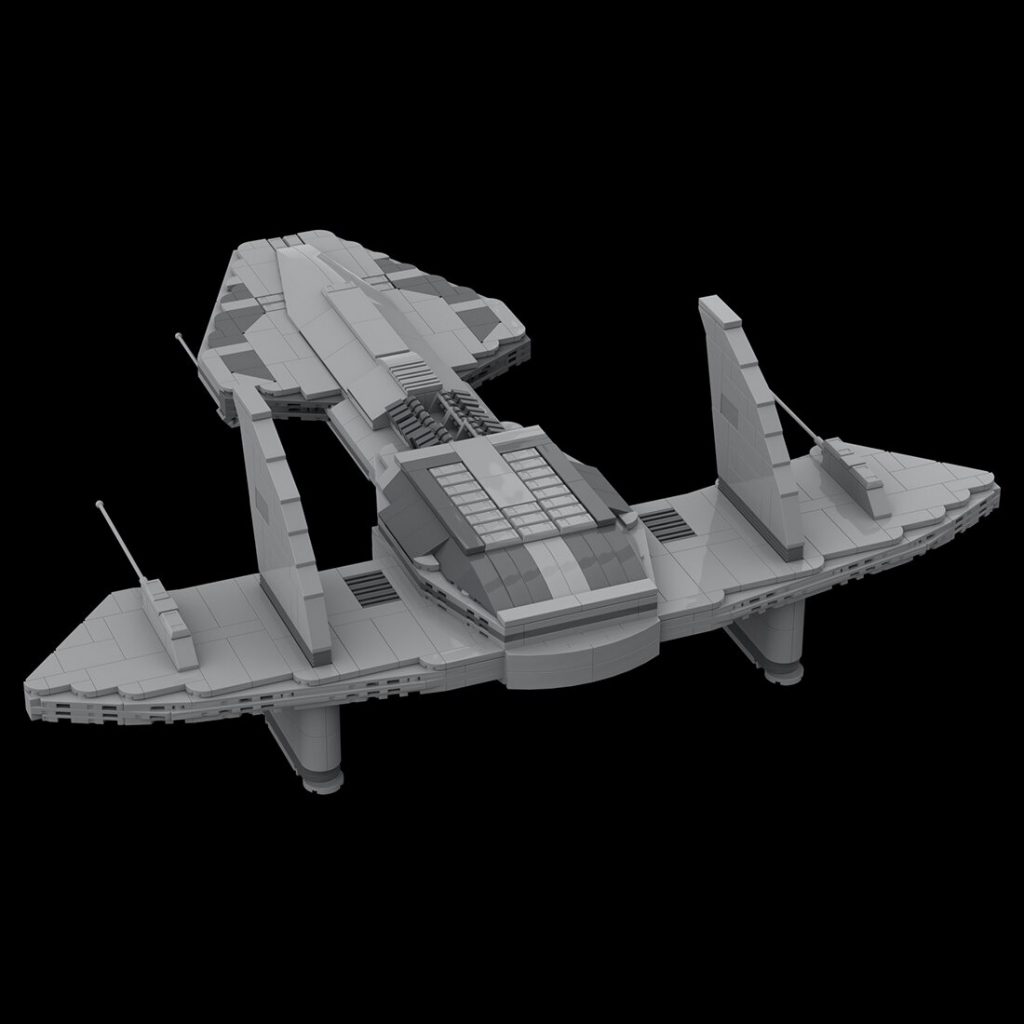 MOC-125762 Asgard O’Neill-class Ship With 799 Pieces