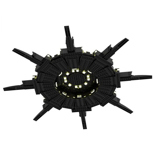 authorized moc 126159 mothership space w main 4 - MOULD KING