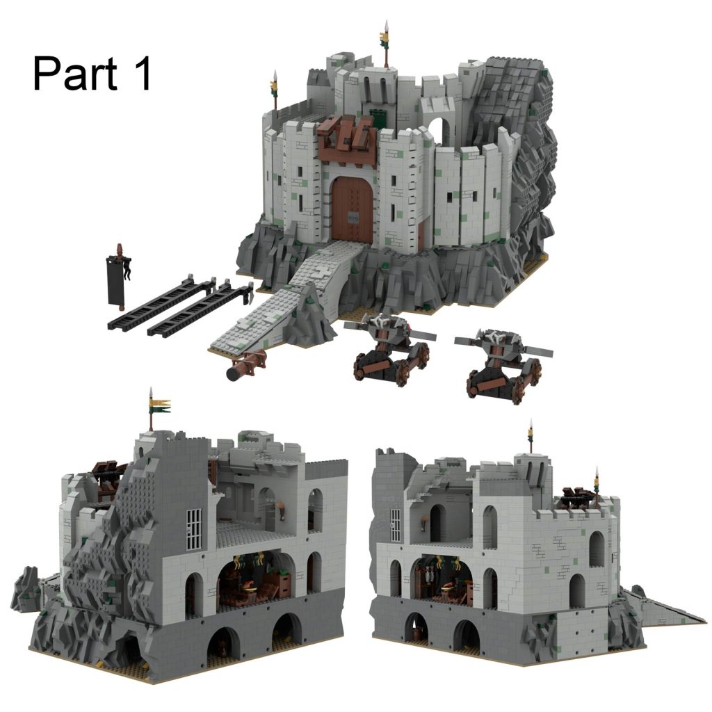 MOC-38478 UCS Helm’s Deep With 15775 Pieces