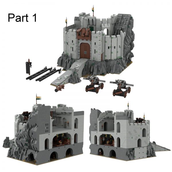authorized moc 38478 defense of the cany main 1 - MOULD KING