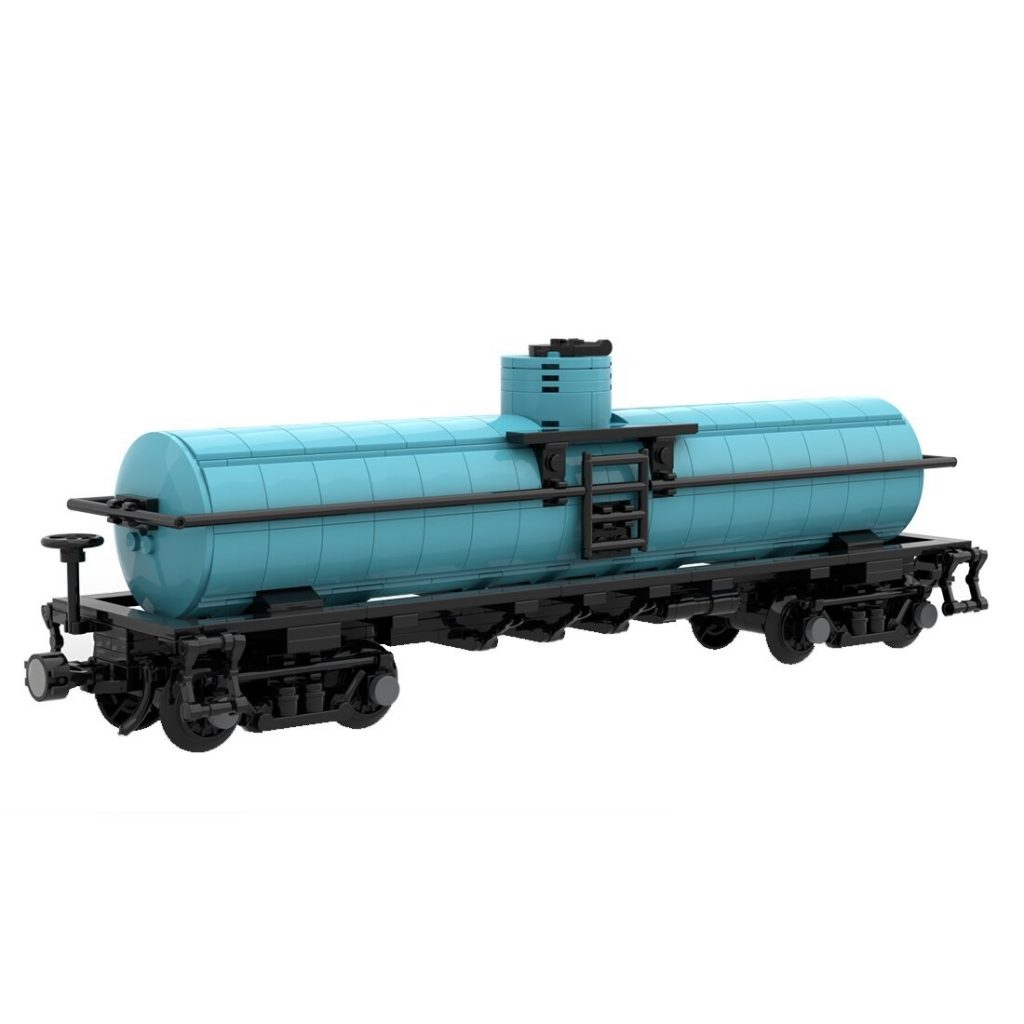 MOC-53458 Tanker Car Train With 586 Pieces