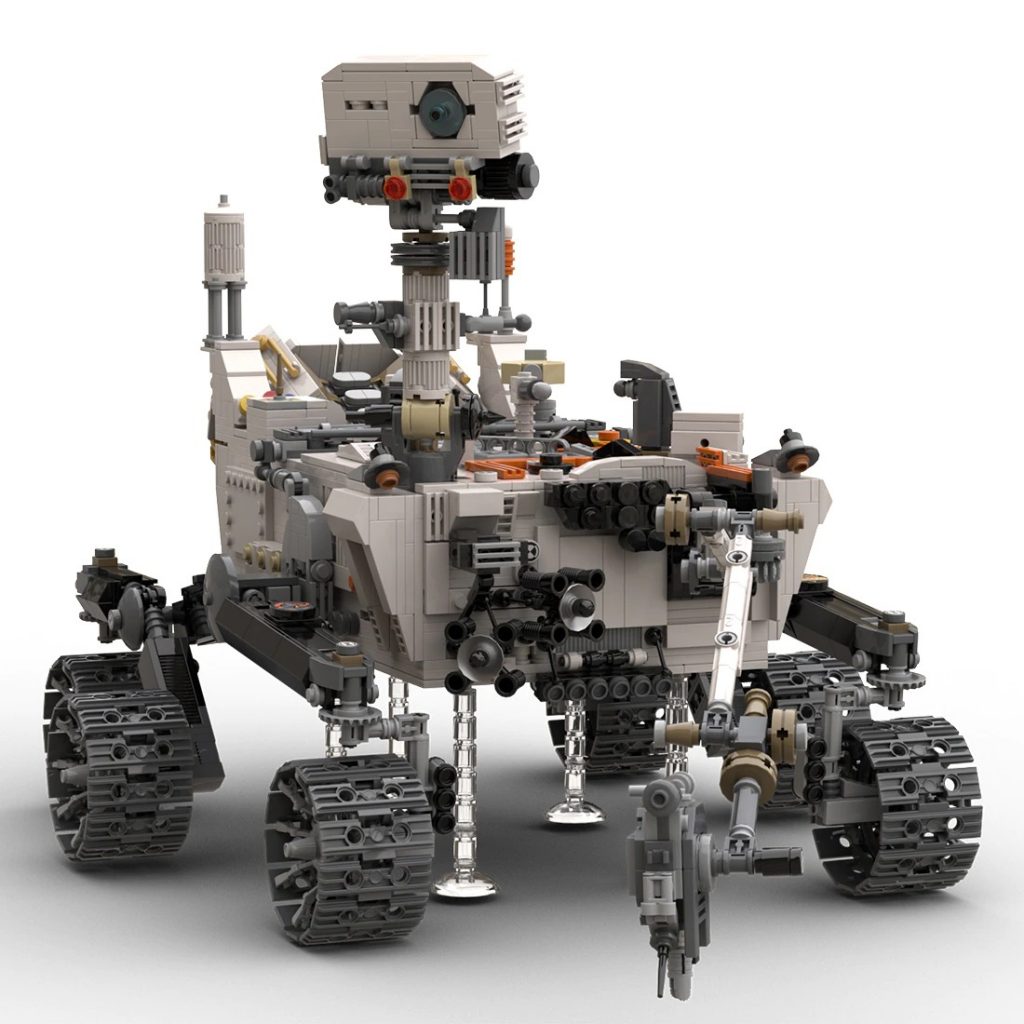 MOC-80946 NASA Mars Curiosity Rover 1:9 Scale With 2682 Pieces
