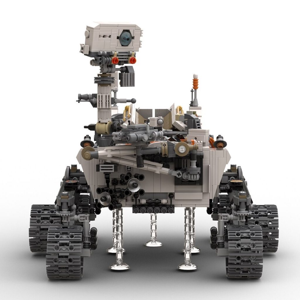 MOC-80946 NASA Mars Curiosity Rover 1:9 Scale With 2682 Pieces