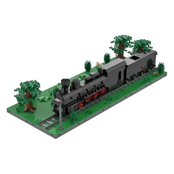 authorized moc soviet armored train with main 0 - MOULD KING