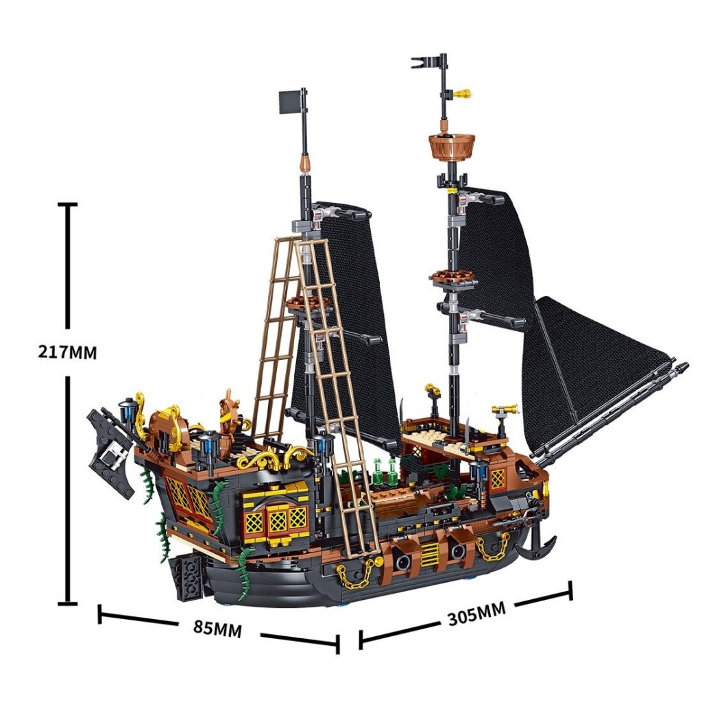 MOC-89526 Pirate Ship With 1328PCS