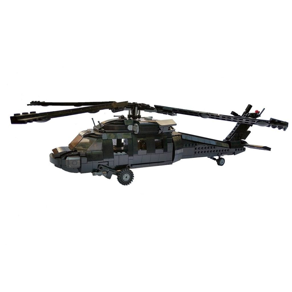 MOC-60106 UH-60 Black Hawk Helicopter With 912 Pieces