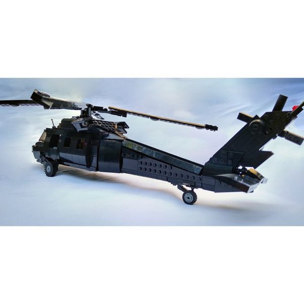 moc 60106 uh 60 black hawk helicopter mi main 3 - MOULD KING